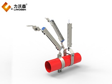 水管側縱雙向抗震支架