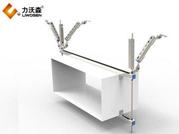 風(fēng)管側縱雙向抗震支架