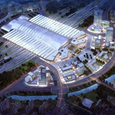 濟南新東站北廣場(chǎng)